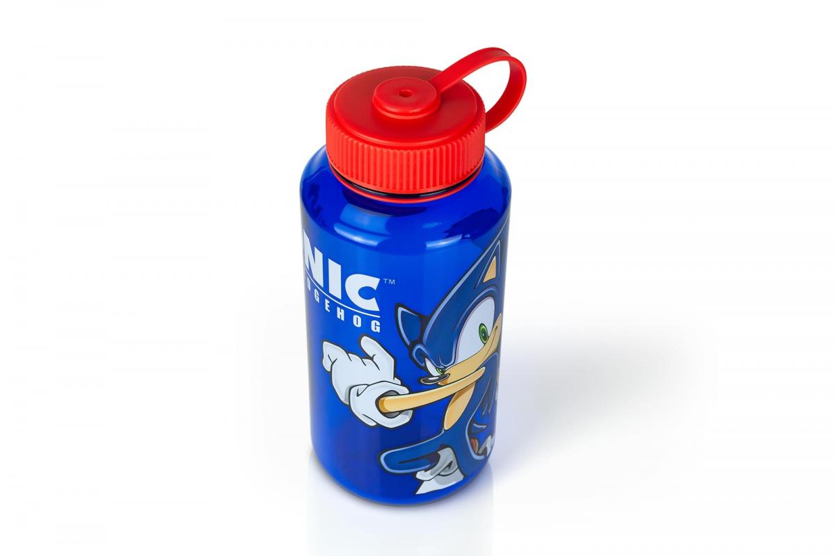 Sonic The Hedgehog 32oz Plastic Water Bottle picture