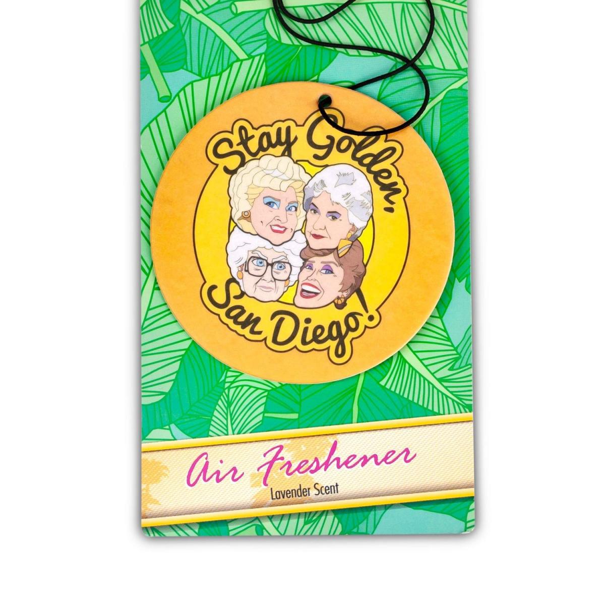 Golden Girls "Stay Golden" Air Freshner (SDCC Exclusive) picture