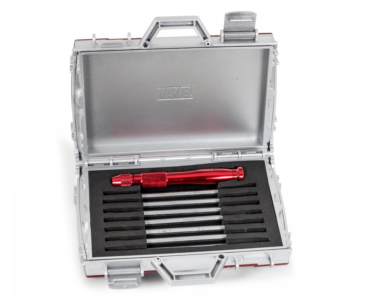 Marvel Iron Man 2 Replica Briefcase 7-Piece Screwdriver Set picture