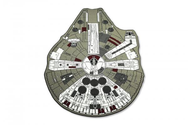 Star Wars Millennium Falcon 39 x 52 Inch Area Rug picture