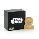 Star Wars Exclusive Medal of Yavin 24k Gold Plated Pin