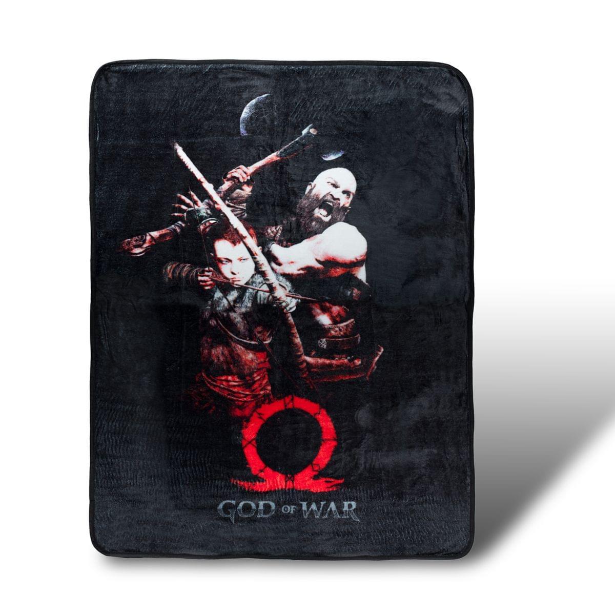 God of War (2018) Kratos & Son 45"x60" Fleece Throw Blanket picture