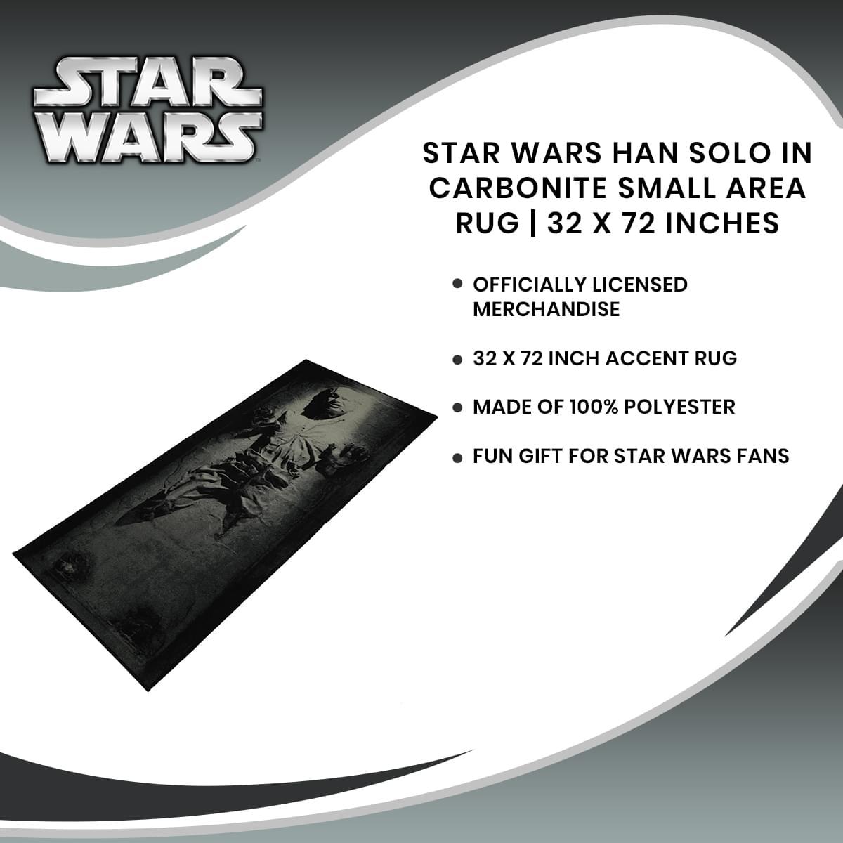 Star Wars Han Solo in Carbonite 31.5 x 71.5 Inch Area Rug picture