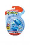 Pokemon Clip N Go Poke Ball Set | 2 Inch Froakie & Dive Ball