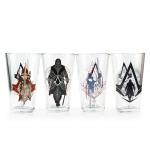 Assassin's Creed Syndicate 16oz Pint Glass 4-Pack