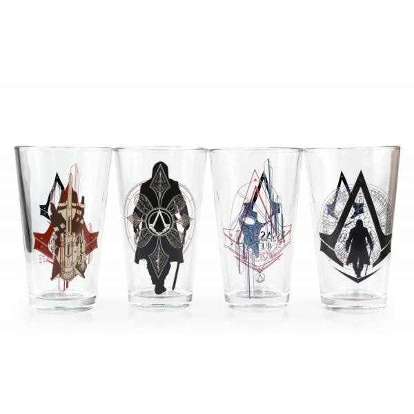 Assassin's Creed Syndicate 16oz Pint Glass 4-Pack