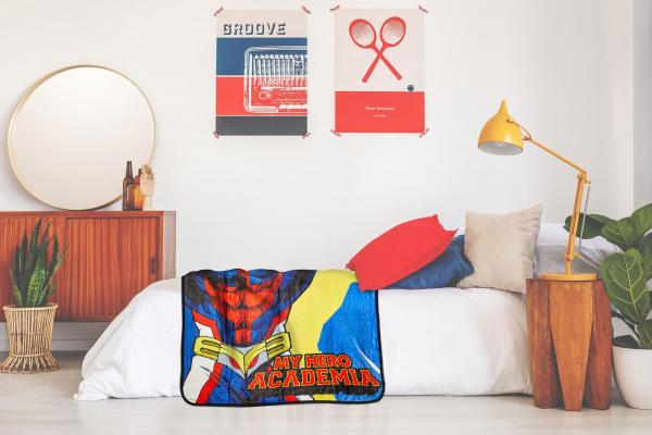 My Hero Academia All Might 45 x 60 Inch Fleece Throw Blanket picture