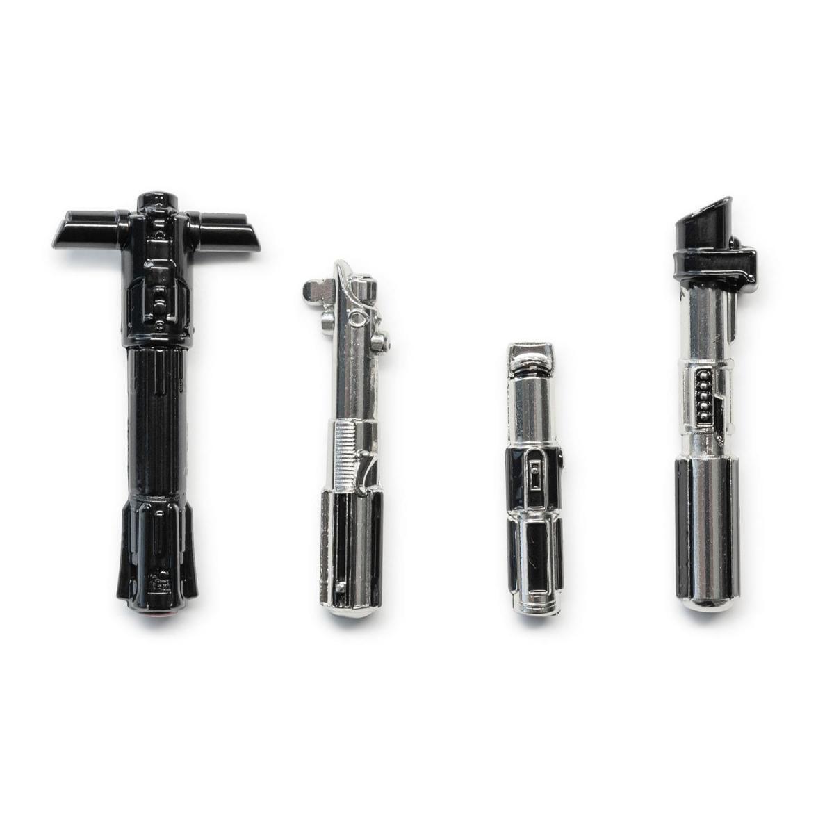 Star Wars Exclusive 4 Piece 3D Lightsaber Pin Set picture
