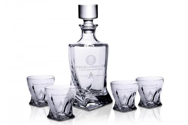 Star Trek TNG Whisky Decanter Set picture