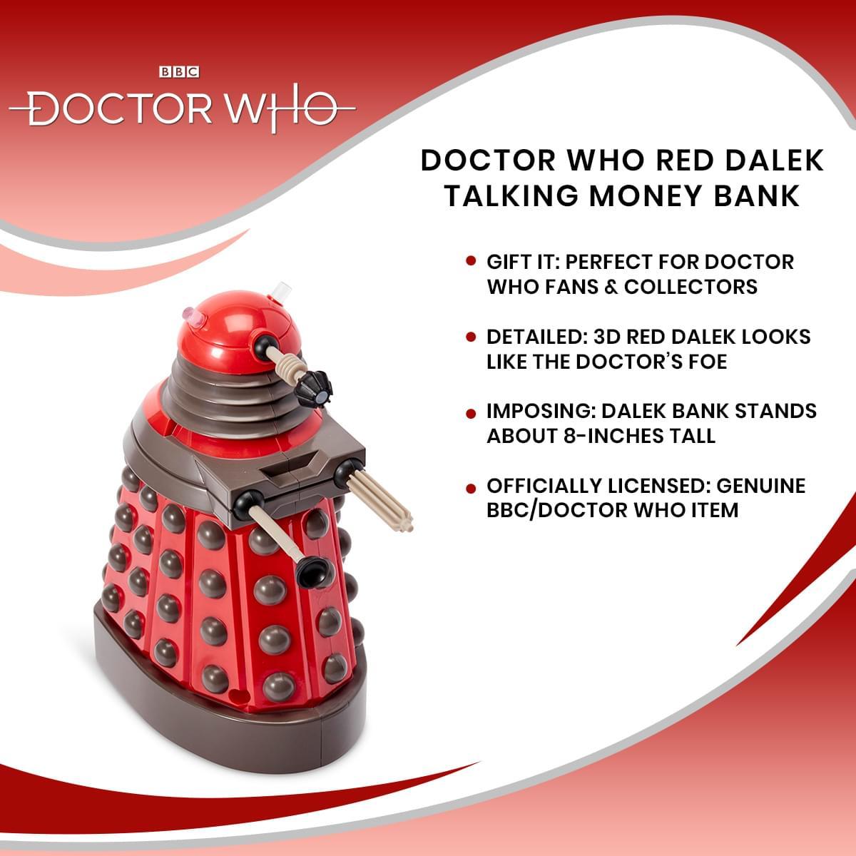 Doctor Who Talking Dalek Money Bank picture