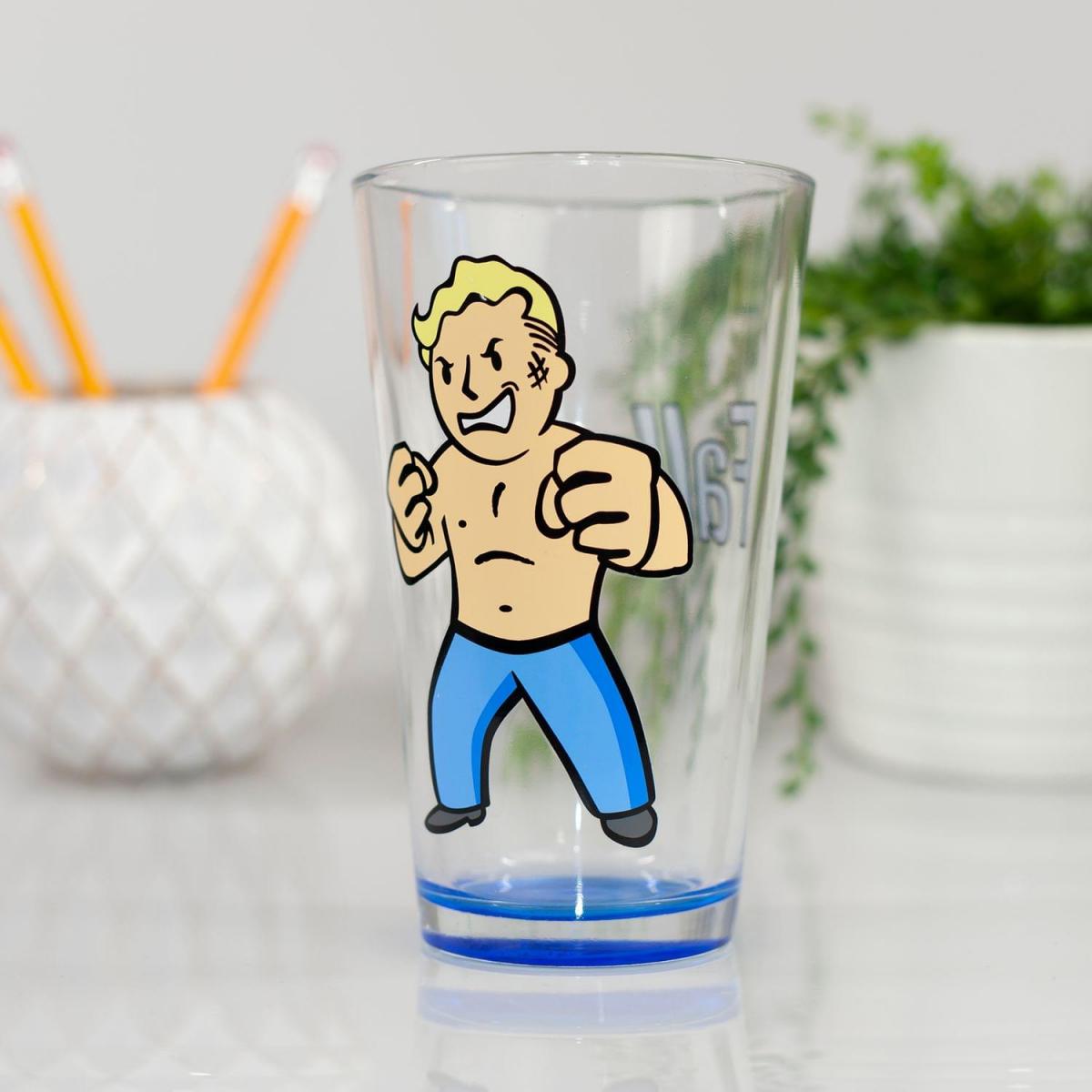 Fallout Fists Up 16oz Pint Glass picture