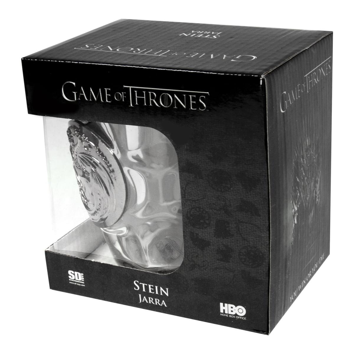 Game of Thrones 16oz Crystal Stein - House Targaryen picture
