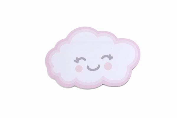 Glitter Galaxy Sticky Notes - Cloud picture