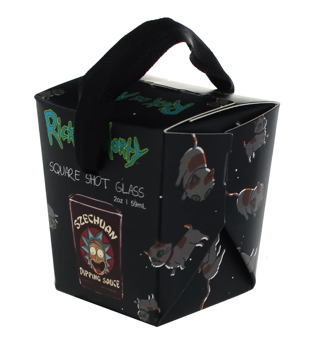 Rick and Morty Szechuan Dipping Sauce Shot Glass picture