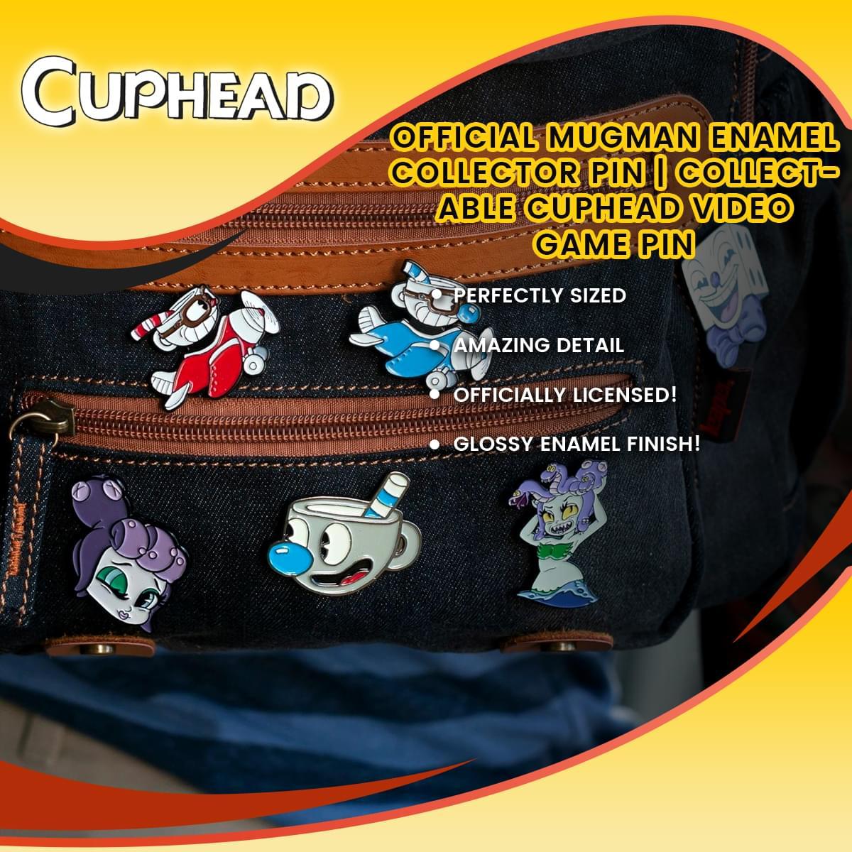 Cuphead Enamel Collector Pin, Mughead picture
