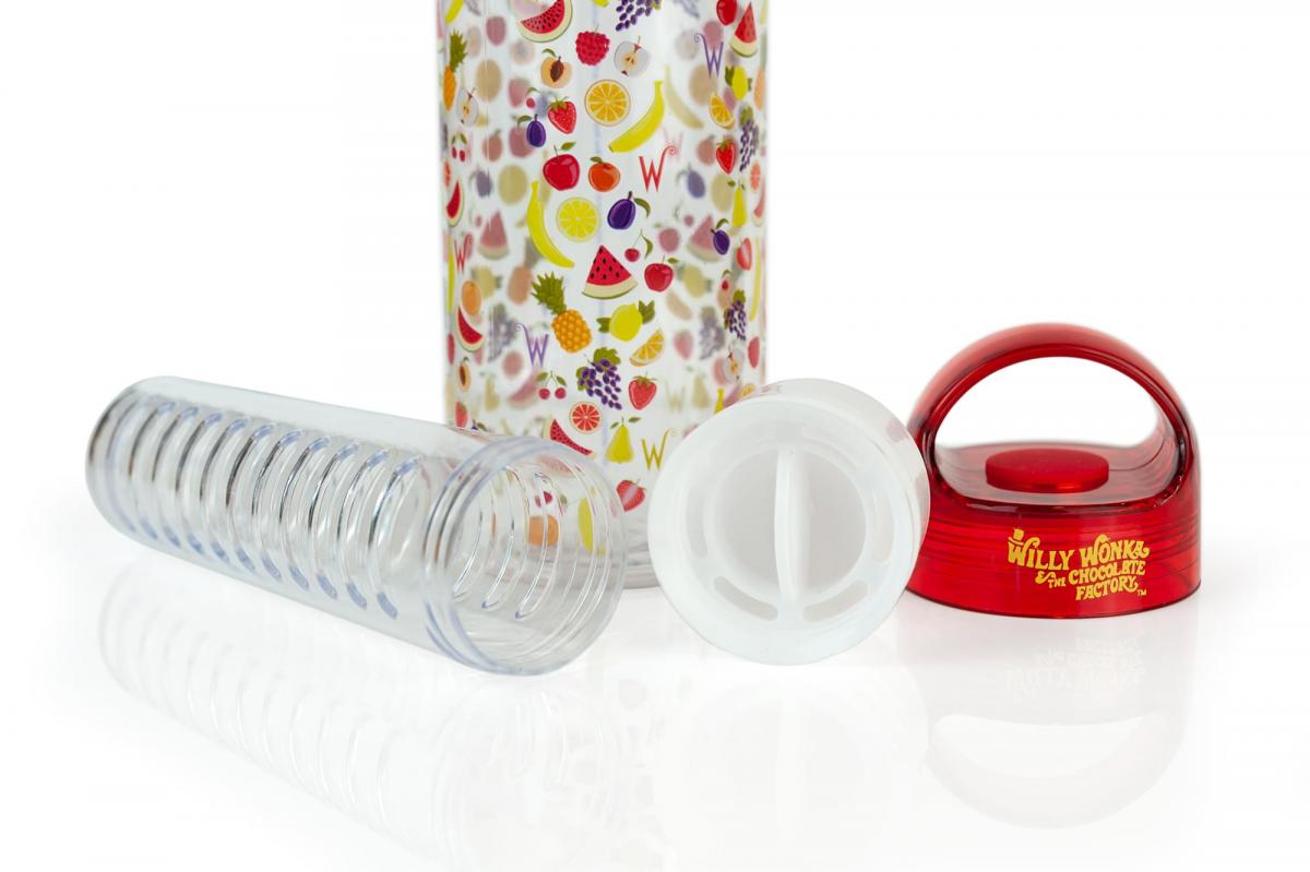 Willy Wonka Fruit Infuser 16oz. Water Bottle picture