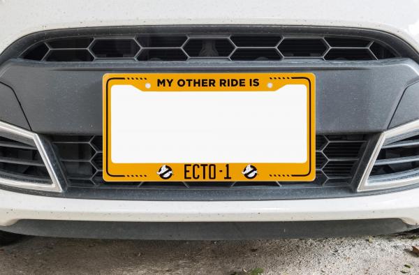 Ghostbusters My Other Ride Is ECTO-1 License Plate Frame picture