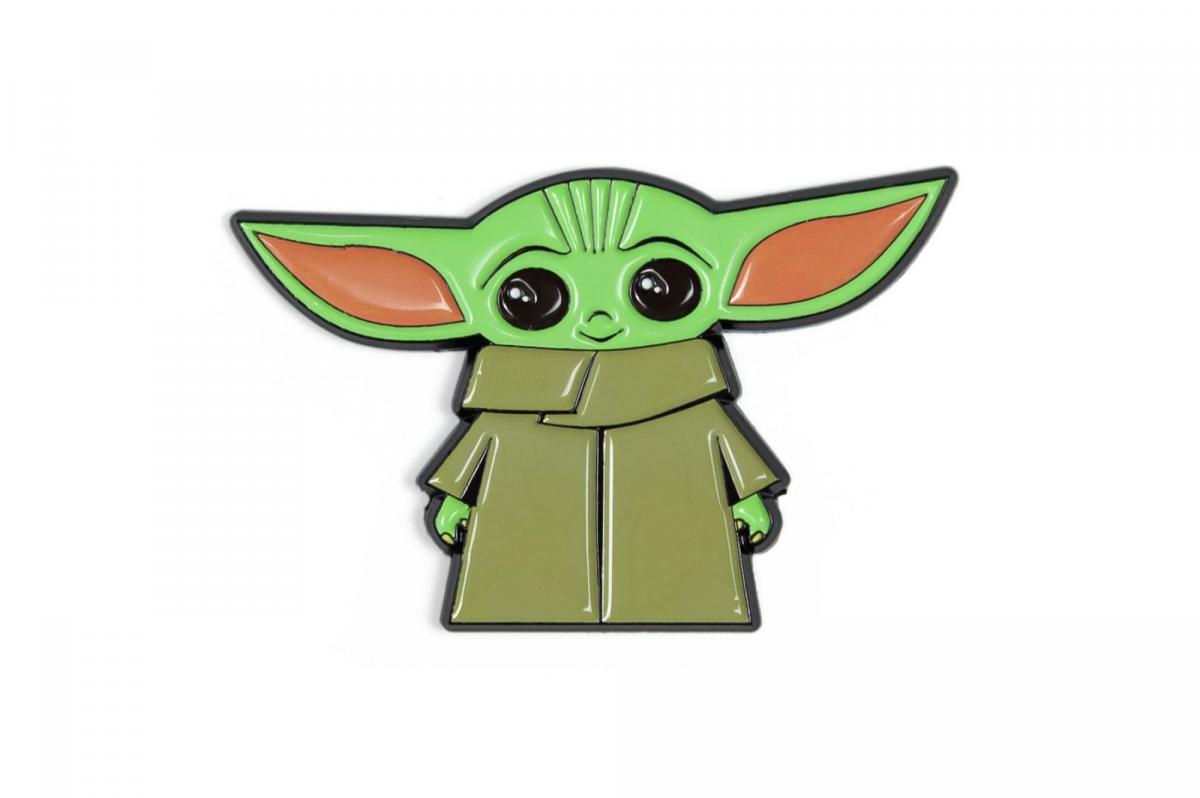 Star Wars Mandalorian Child Ears Up Exclusive Enamel Pin picture