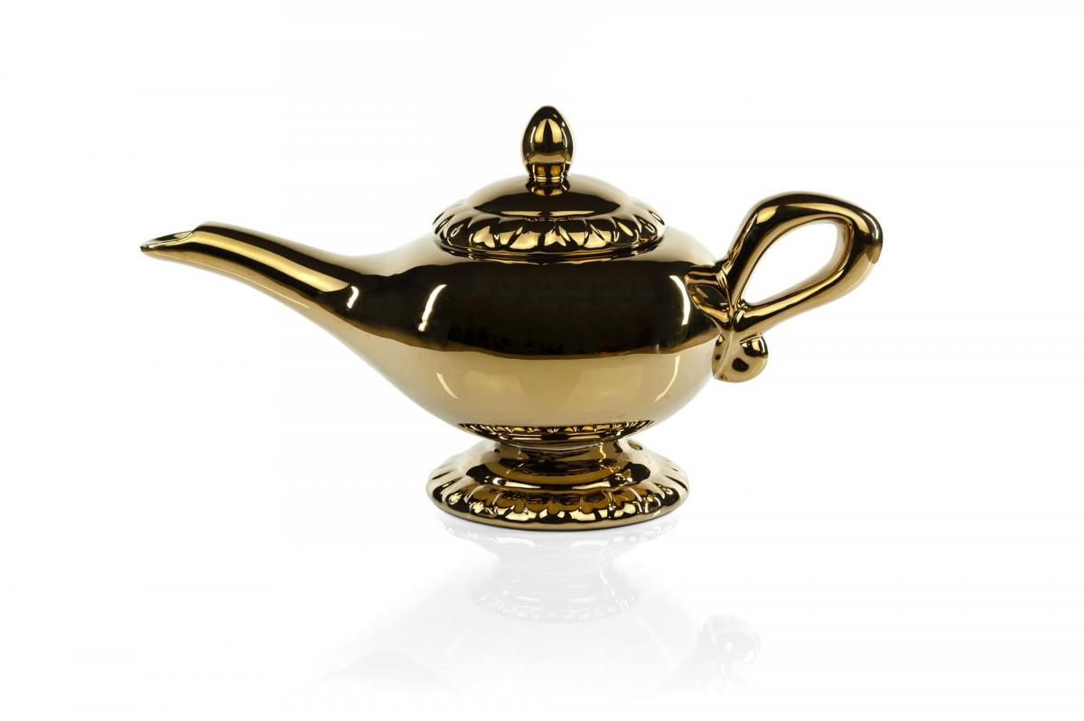 Disney Aladdin Genie Lamp 32oz Ceramic Teapot picture