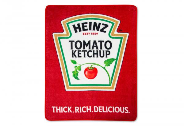 Heinz Ketchup Fleece Throw Blanket picture