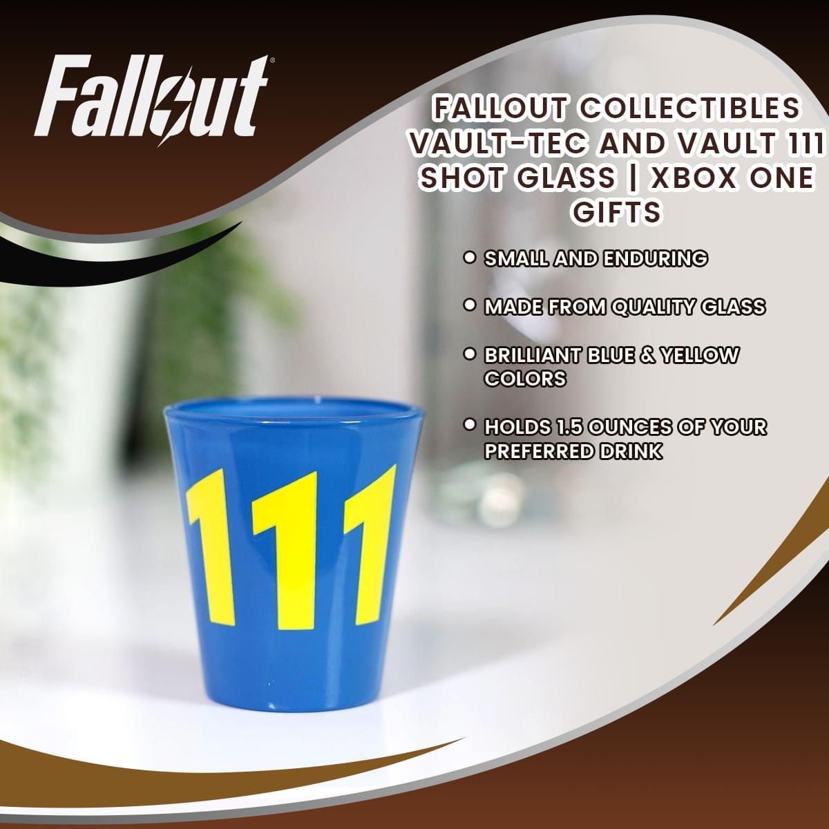 Fallout Vault-Tec Shot Glass picture