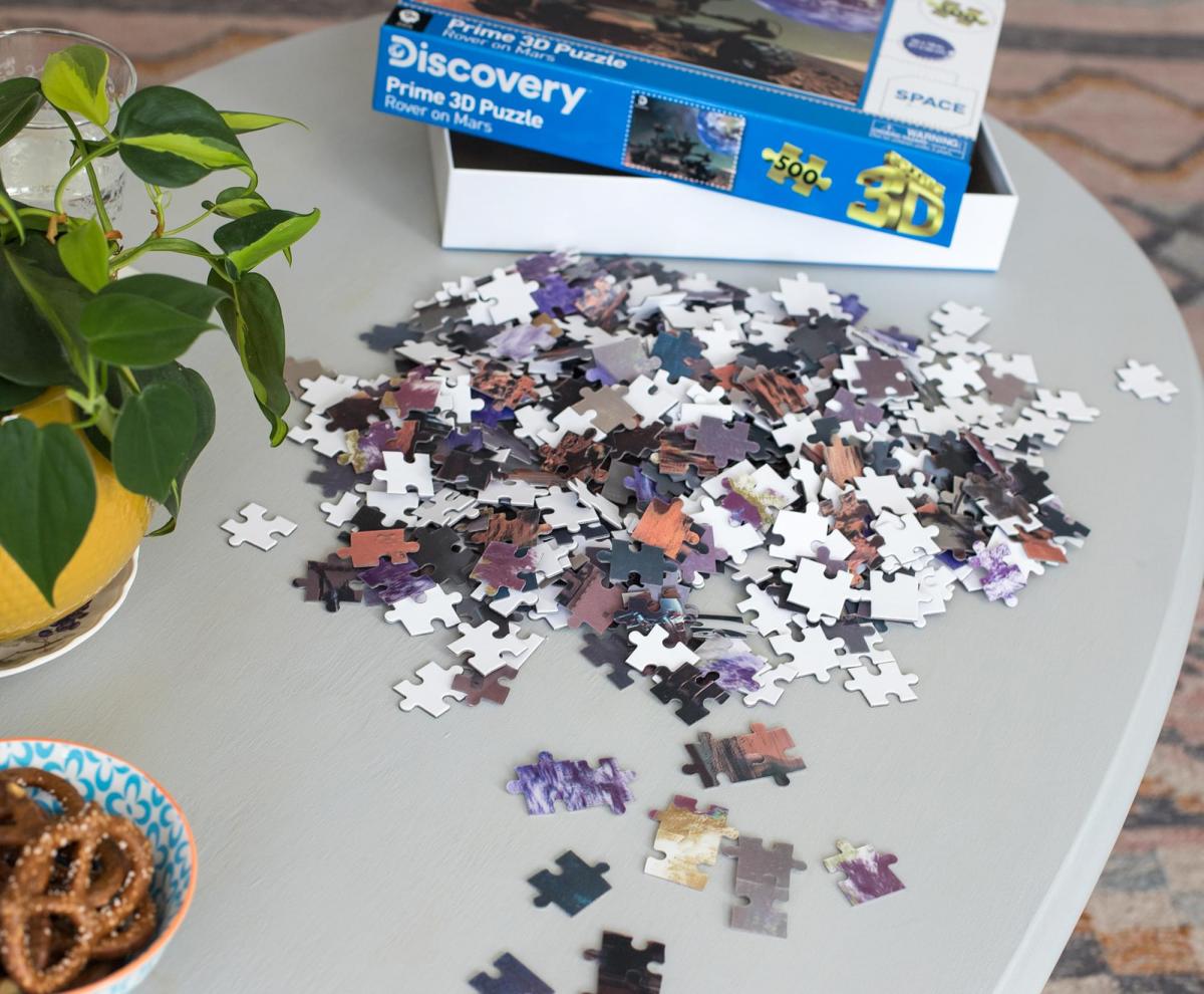 National Geographic Mars Rover 500 Piece 3D Jigsaw Puzzle picture