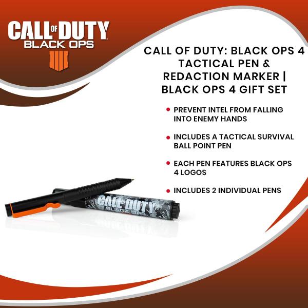 Call of Duty BO4 Tactical Pen & Redaction Marker Gift Set picture