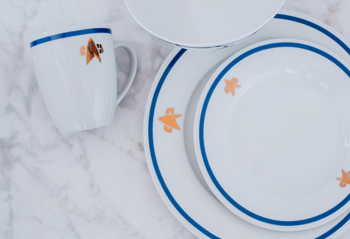 Star Trek Delta Classic 16-Piece Dinnerware Set picture