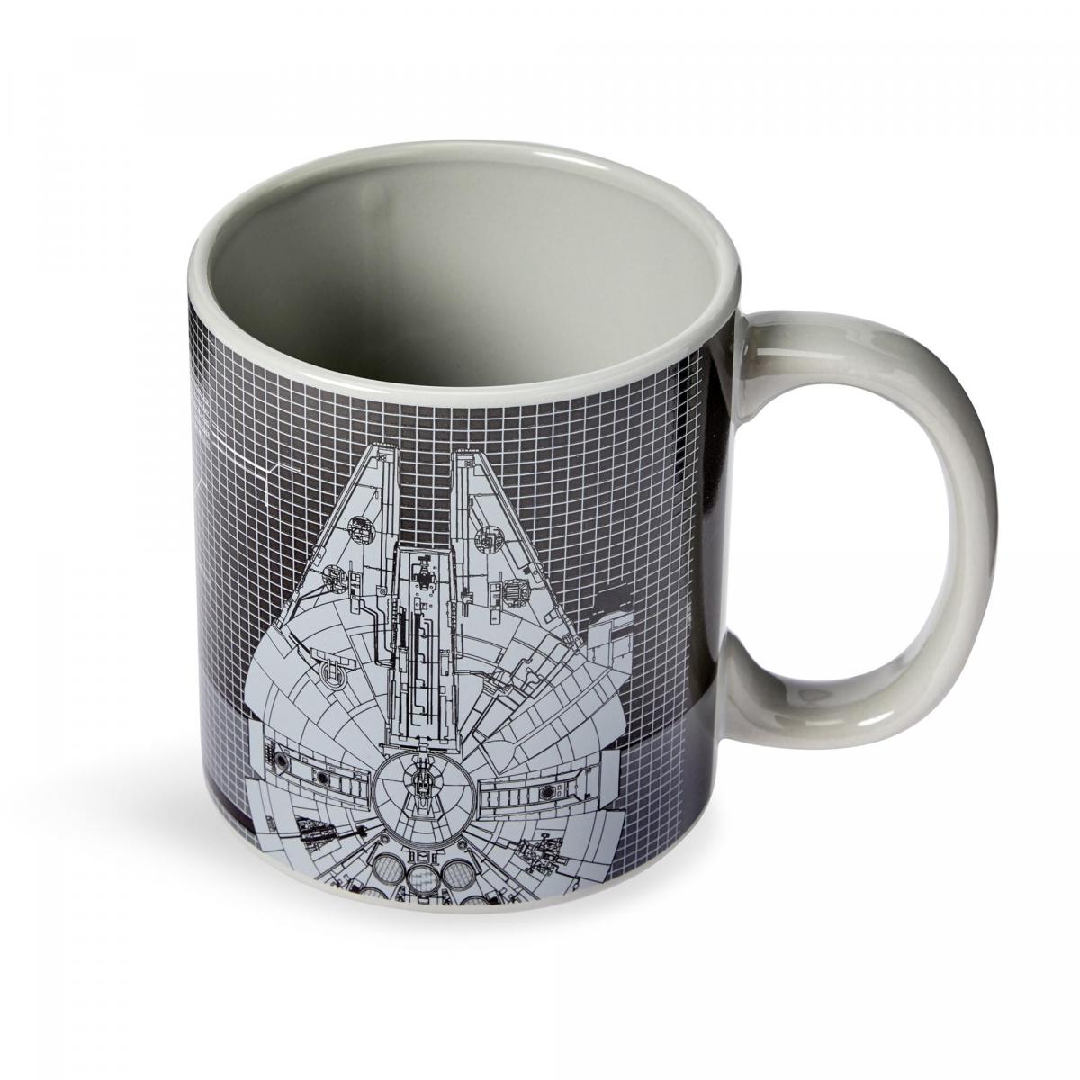 Star Wars Millennium Falcon Tech 20oz Ceramic Mug picture