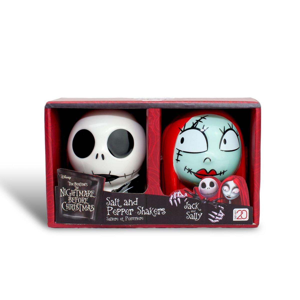 Nightmare Before Christmas Jack/Sally Salt & Pepper Set picture