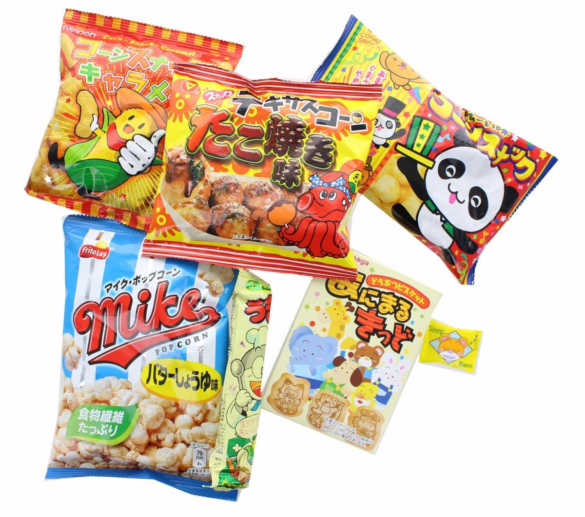 Japanese LookSee Collector's Box w/ Assorted Snacks picture