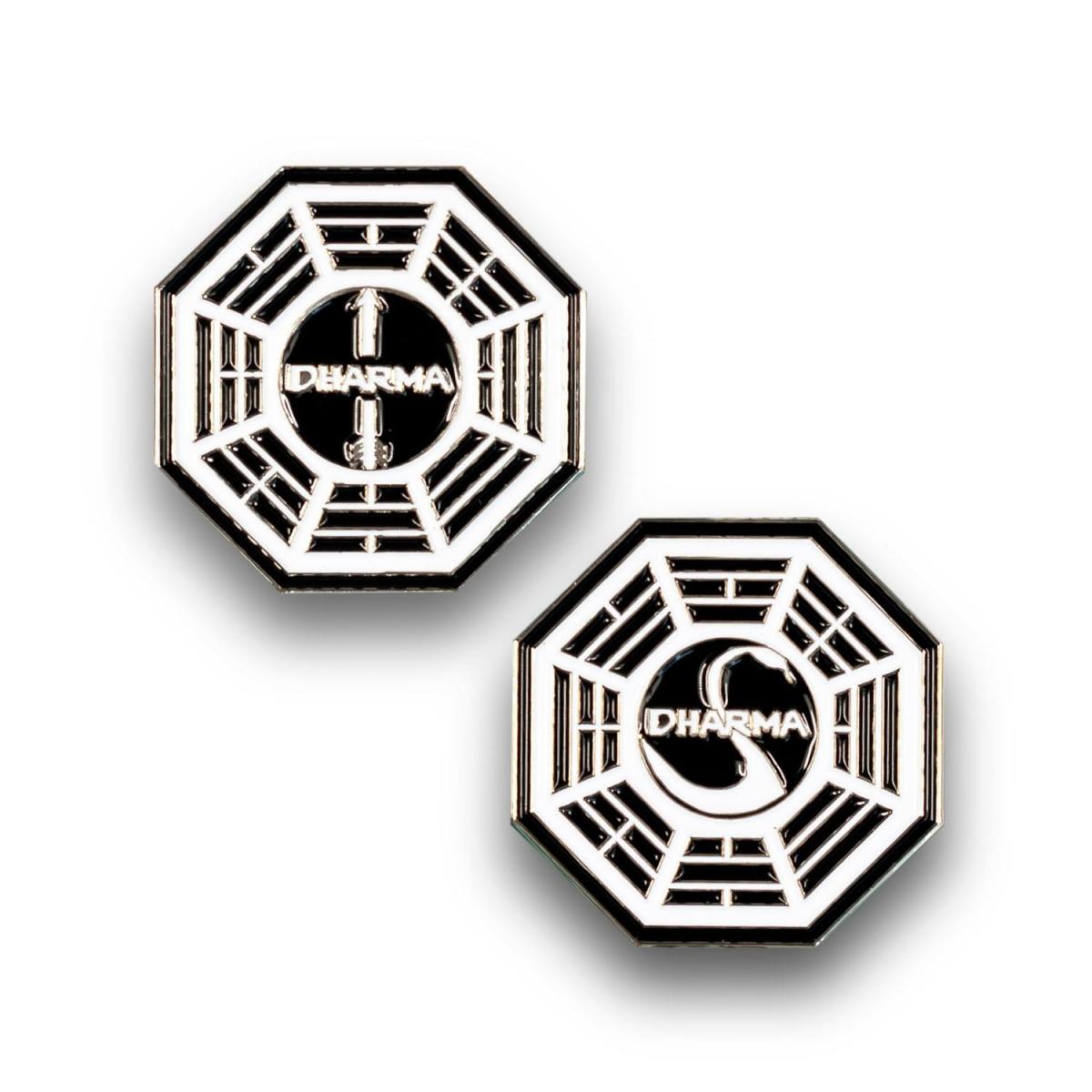 LOST Dharma Initiative Station Exclusive Enamel Pin Set picture