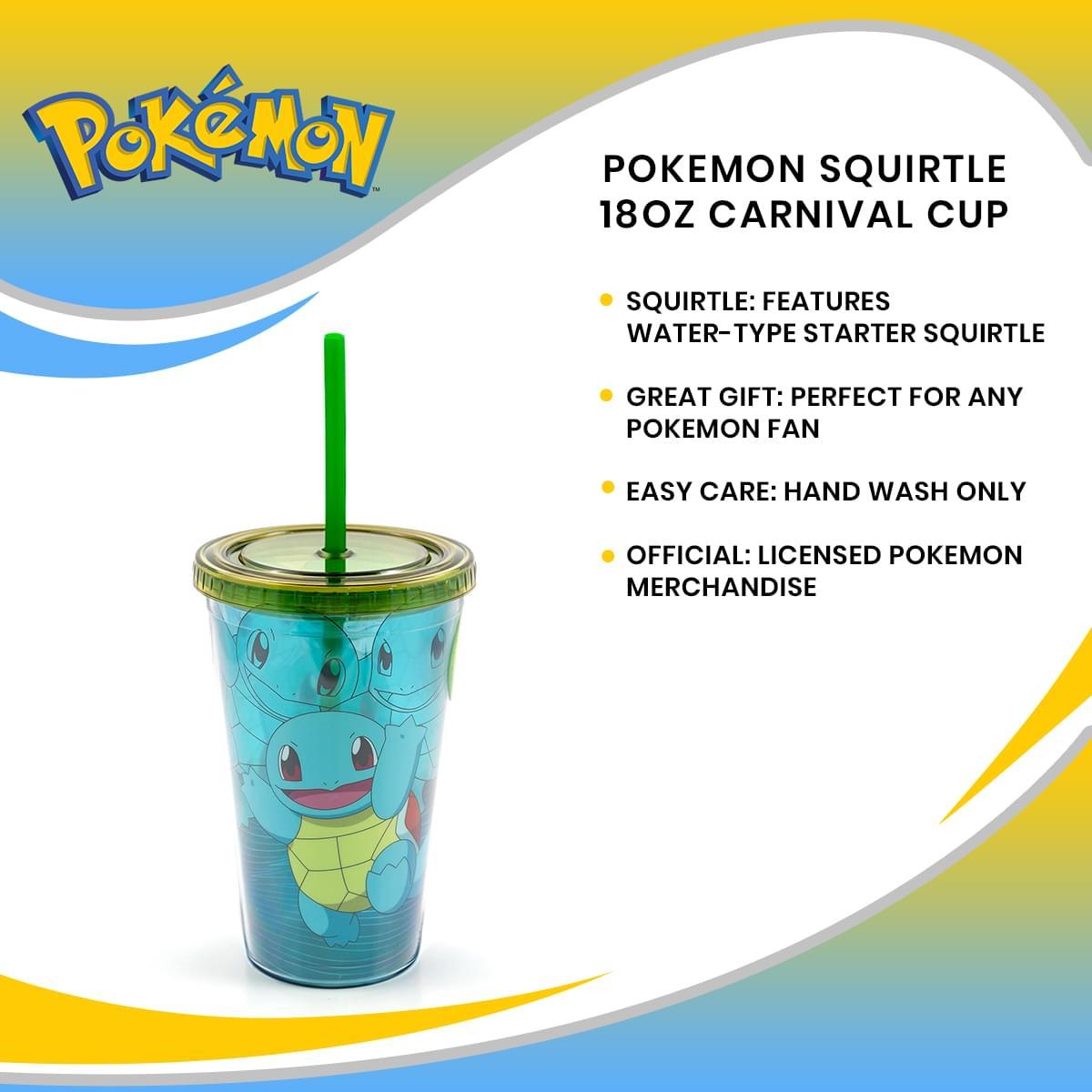 Pokemon Squirtle 18oz Carnival Cup picture