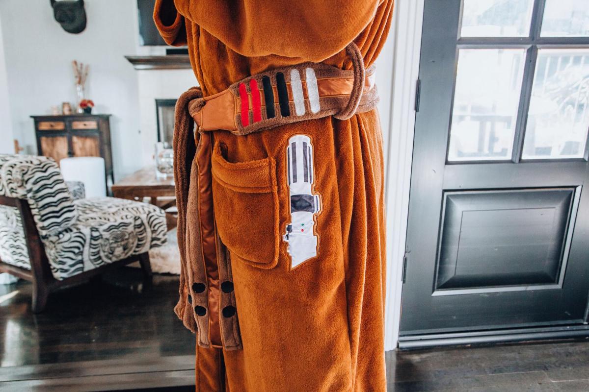 Star Wars Jedi Master Fleece Costume Bathrobe XXL picture