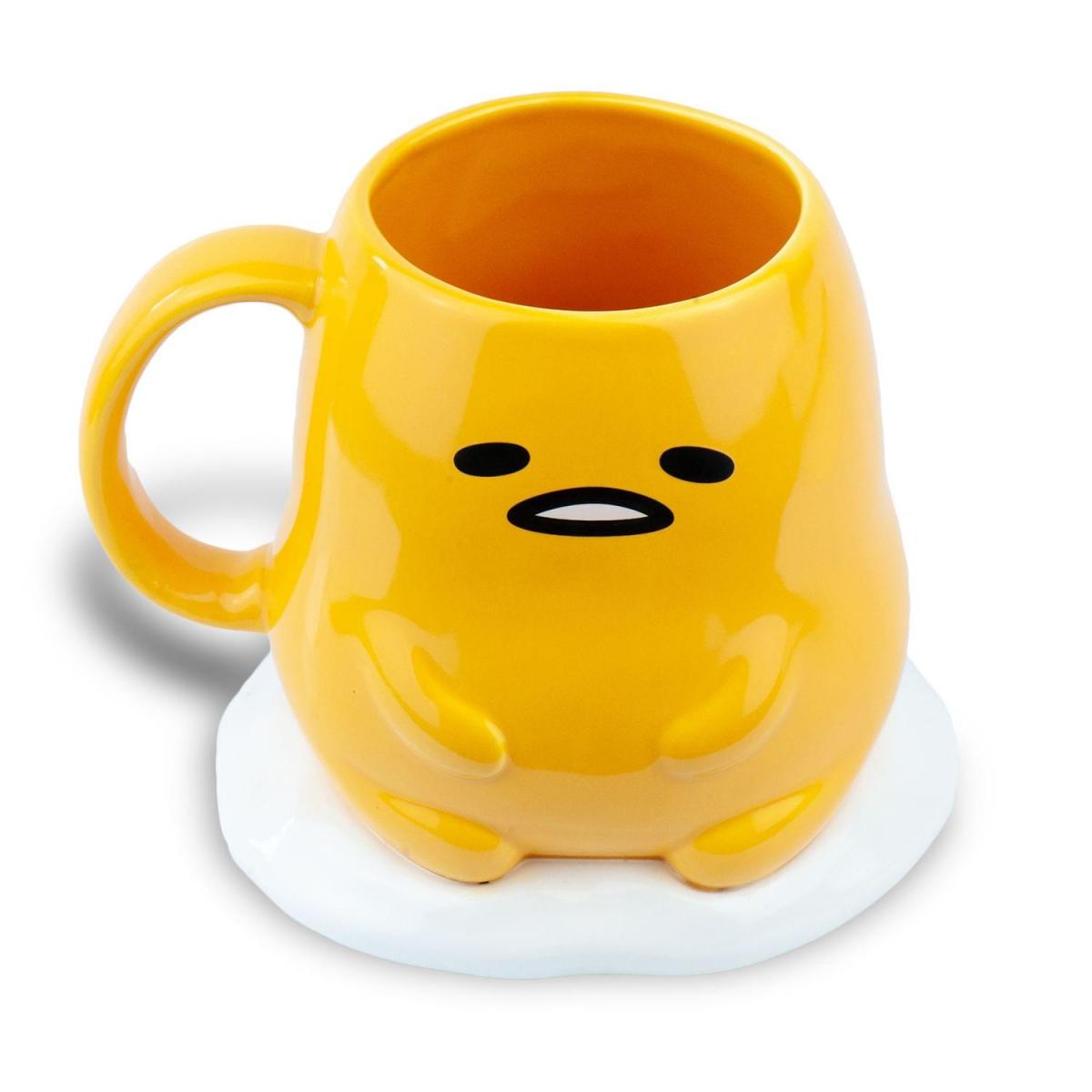 Gudetama the Lazy Egg Molded Ceramic Coffee Mug picture