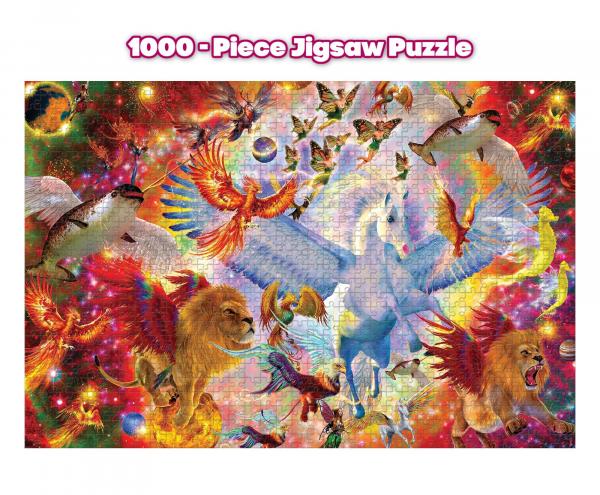 Mythical Menagerie 1000 Piece Jigsaw Puzzle picture