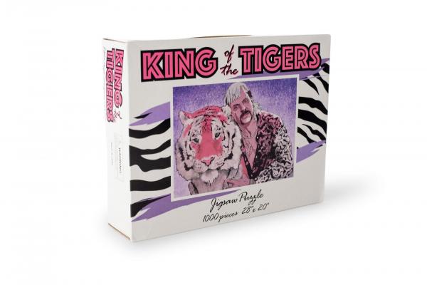 King Of The Tigers 1000 Piece Jigsaw Puzzle