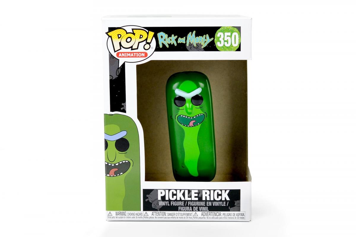 Rick and Morty Exclusive Funko POP Figure | GID Pickle Rick picture
