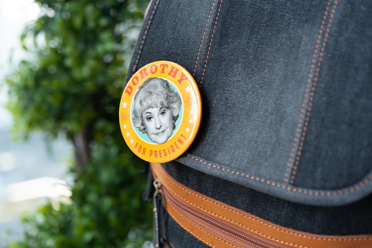 Golden Girls 2020 Dorothy For President 3 Inch Button Pin picture