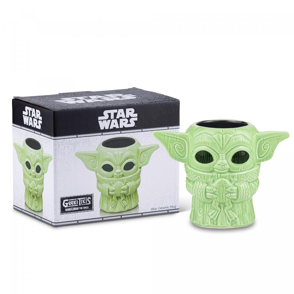Star Wars The Mandalorian Child w/ Frog 16oz Geeki Tiki Mug picture