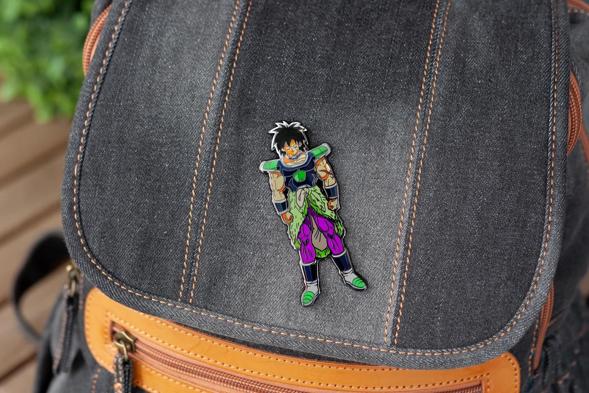 Dragon Ball Super 3 Inch Collectible Enamel FiGPiN - Broly picture
