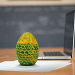 Dragon Egg 4.5-Inch Resin Paperweight Prop Replica - Green