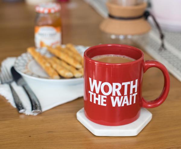 Heinz Ketchup Logo 16 oz Ceramic Coffee Mug picture