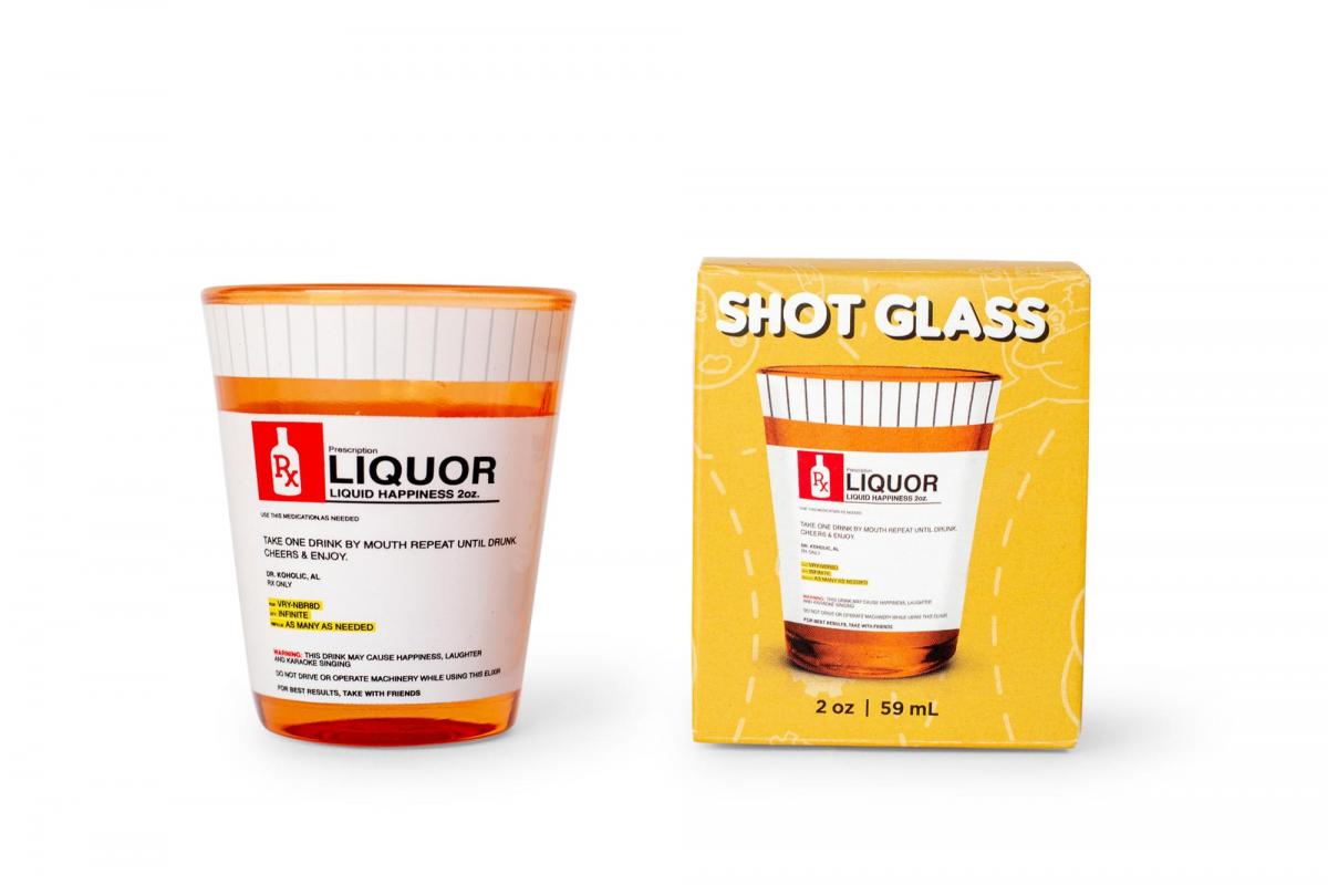 Rx Prescription 2oz Shot Glass picture