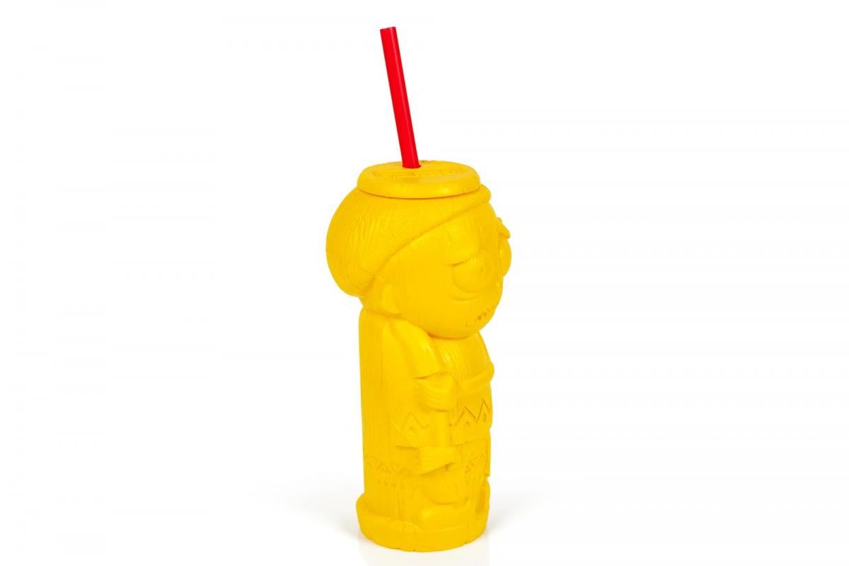 Geeki Tikis Rick and Morty Plastic Tumbler | Morty | Holds 21 Ounces picture