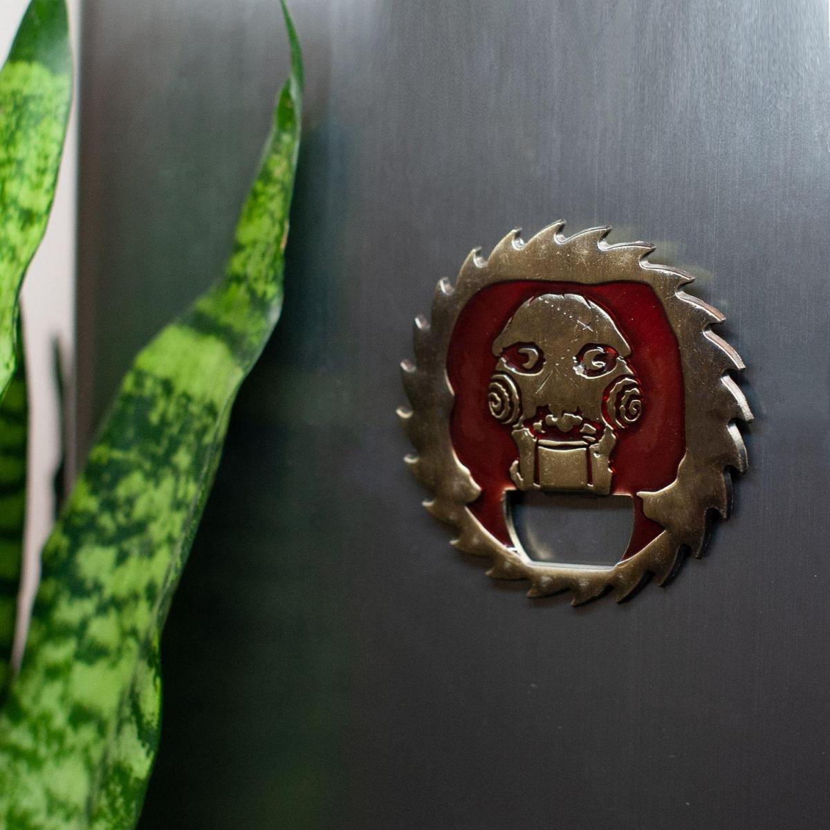 Saw Jigsaw Puppet Bottle Opener picture