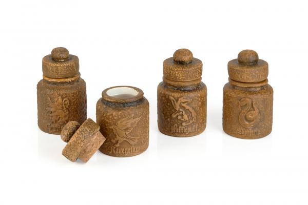 Harry Potter Hogwarts Houses Ceramic Storage Jars - Set of 4 picture