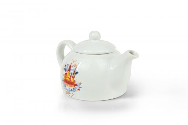 Harry Potter Hogwarts Mini Porcelain Teapot picture