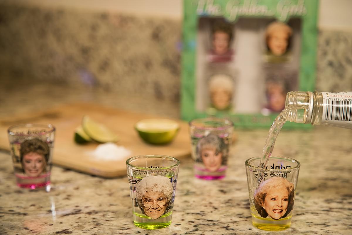 Golden Girls Shot Glasses, Set of 4 picture