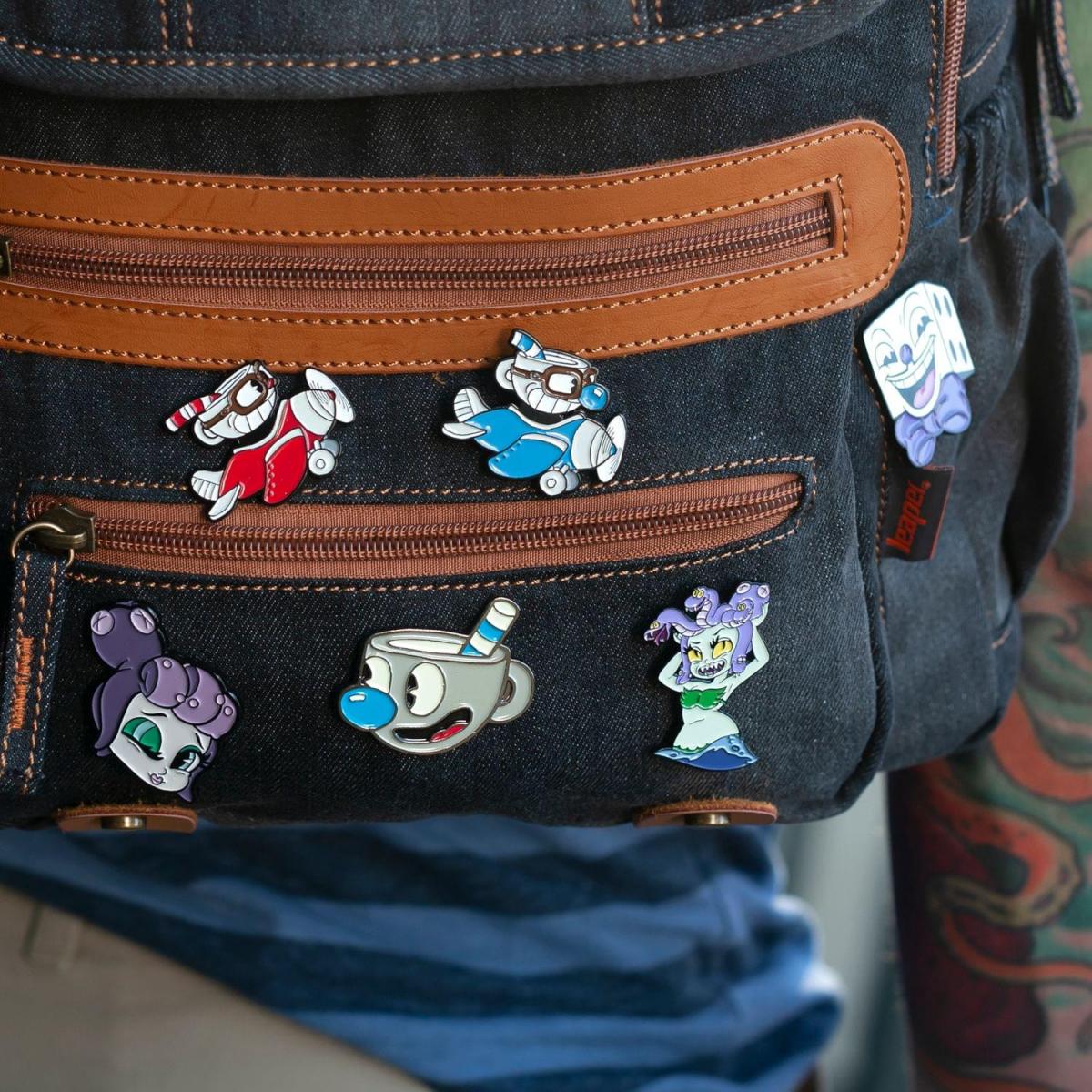 Cuphead Enamel Collector Pin, Mughead picture